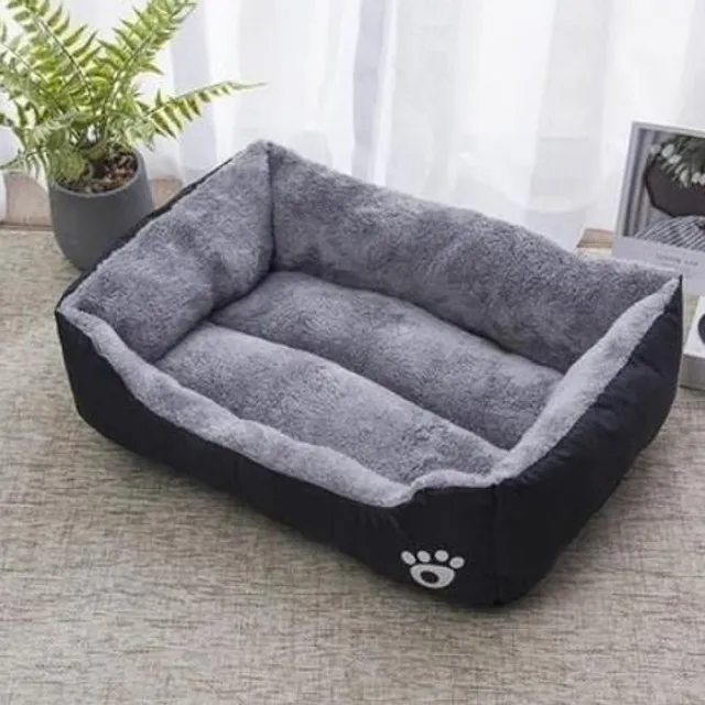 Cute comfortable soft bed for dogs and cats in interesting colours and sizes