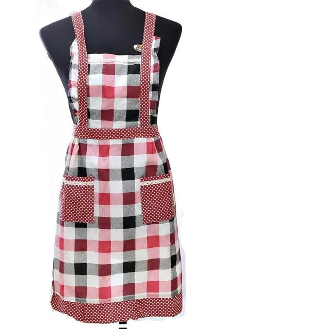 Classic cotton kitchen apron