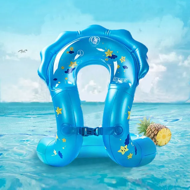 Reinforced inflatable life jacket for children and adults