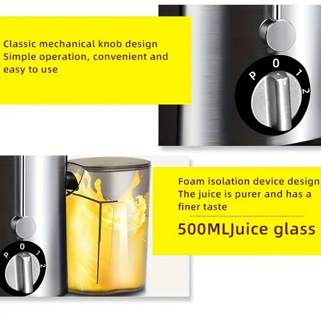 Centrifuga juicer 400W - Powerful, Easy Extraction, Protection Against Overload