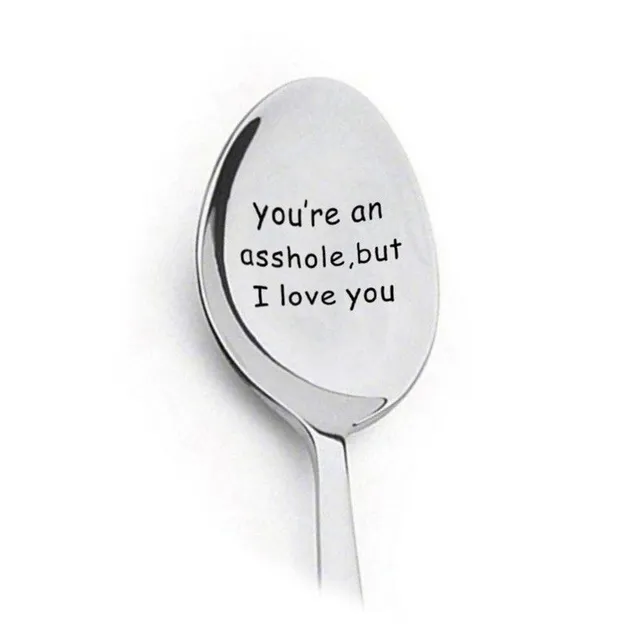 Spoon with inscription