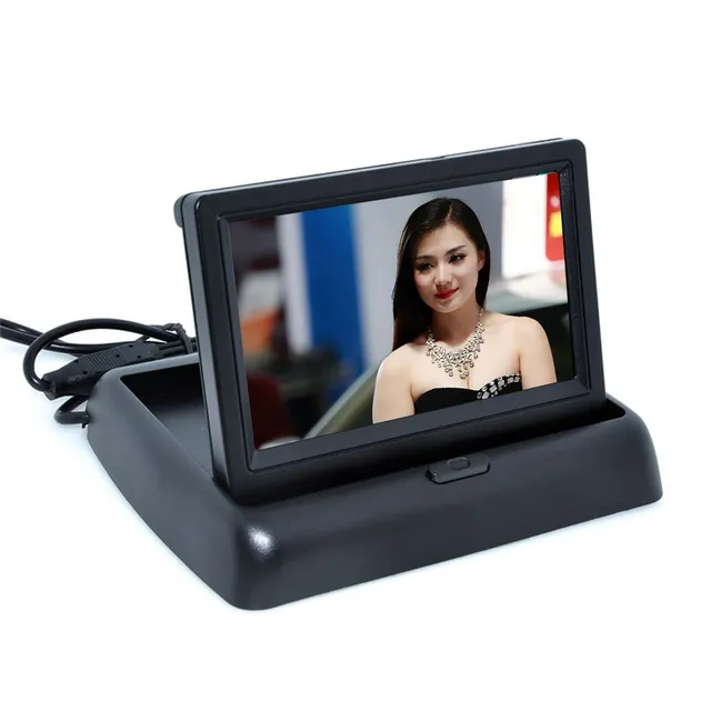 Parking camera with LCD monitor