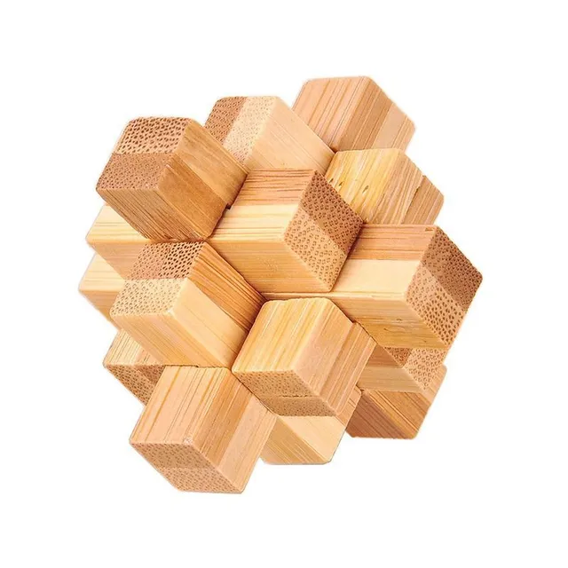 Puzzle educativ din lemn pentru copii