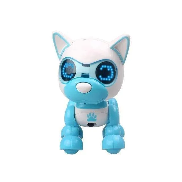 Smart robotic dog with LED eyes