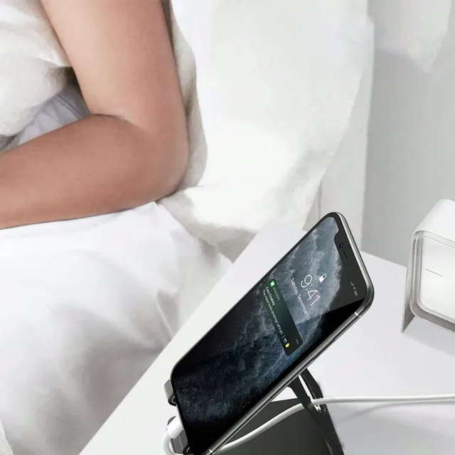 Universal mobile phone stand made of acrylic - a practical helper for home and office