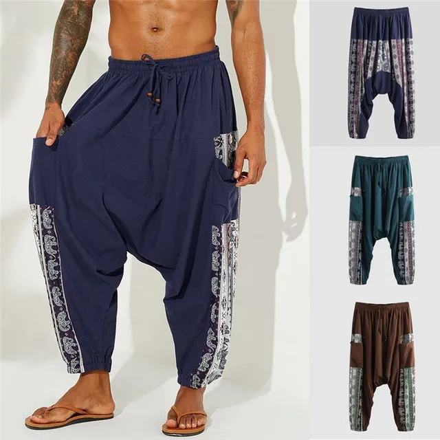 Men's vintage harem pants Lamar