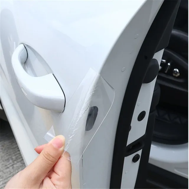 Ochranná silikonová transparentní páska proti poškrábání prahů automobilu - více variant Gustav