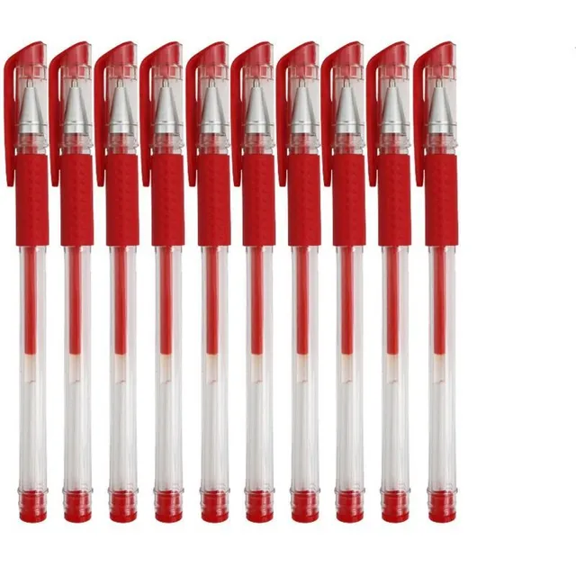 Trendek egységes színkészlete modern gél tollak csúcsvastagság 0,5 mm 10 db