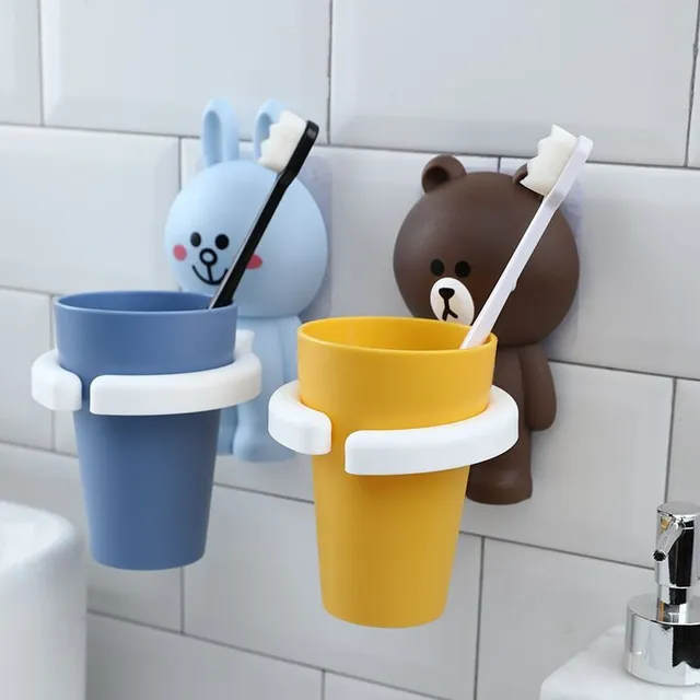 Cute toothbrush holder for kids