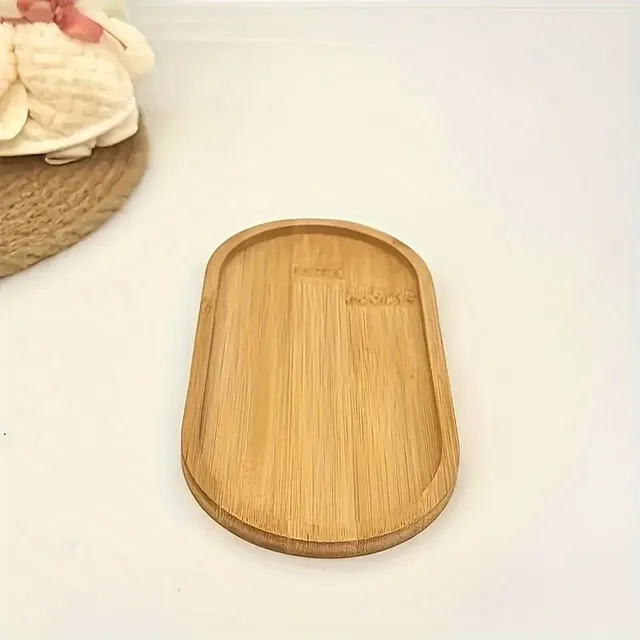 Minimalist wooden tray for delaying - decoration for your home