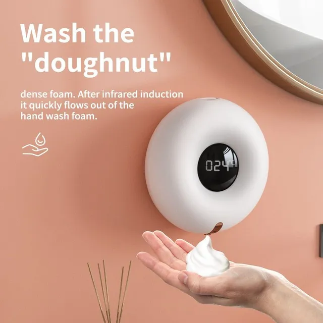 Dávkovač mýdla s LED displejem