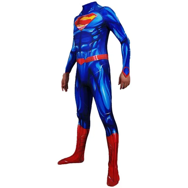 Super kostium cosplay z peleryną - Superman