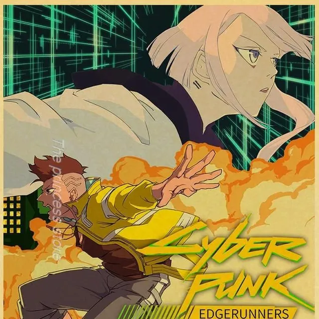 Papírové plakáty Cyberpunk 2077