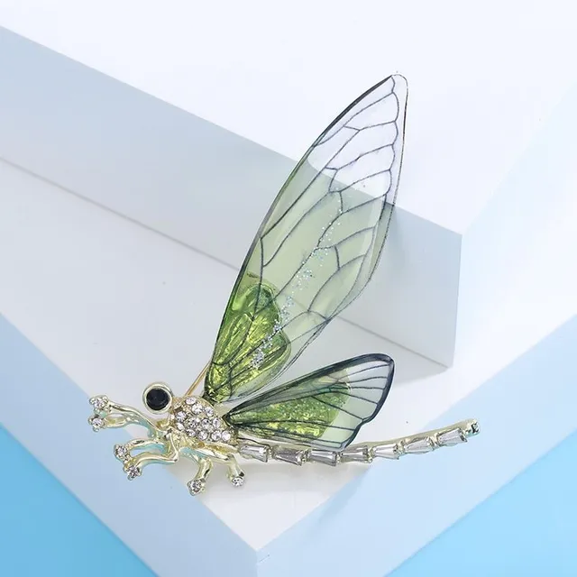 Beautiful modern ball brooch Dragonfly