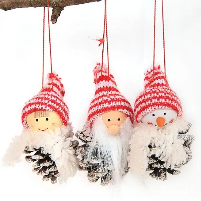 Christmas ornaments 3 pcs