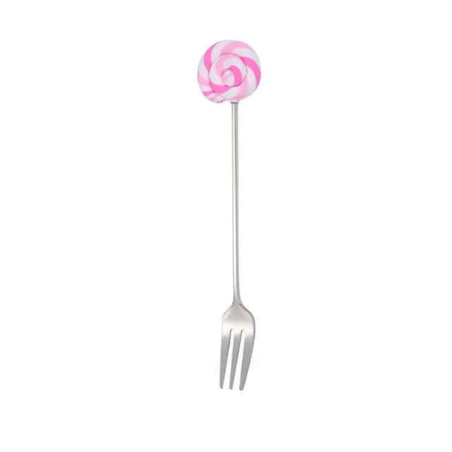 Stylish and elegant cutlery with theme lollipops for children and adults