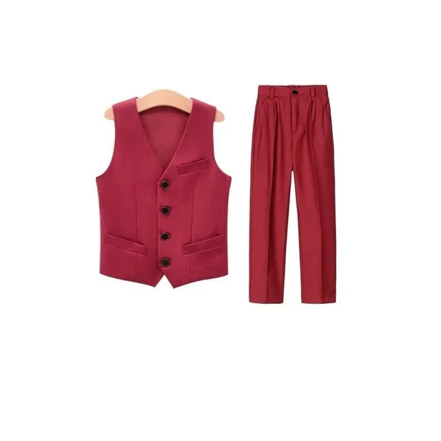 Boy vest and pants Del