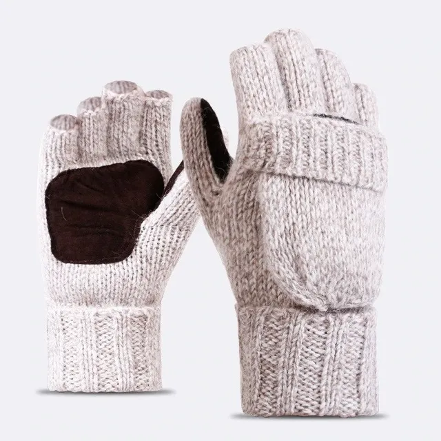 Stylish fingerless gloves - 4 colours