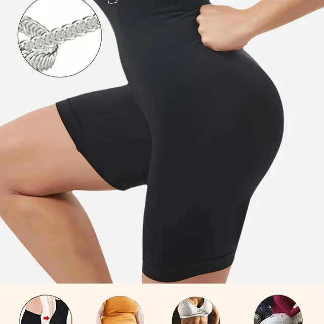 High waist sports shorts: for slim figure and perfect comfort