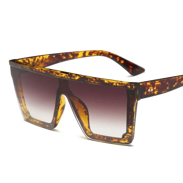 Velké sluneční luxusní hranaté brýle - více variant