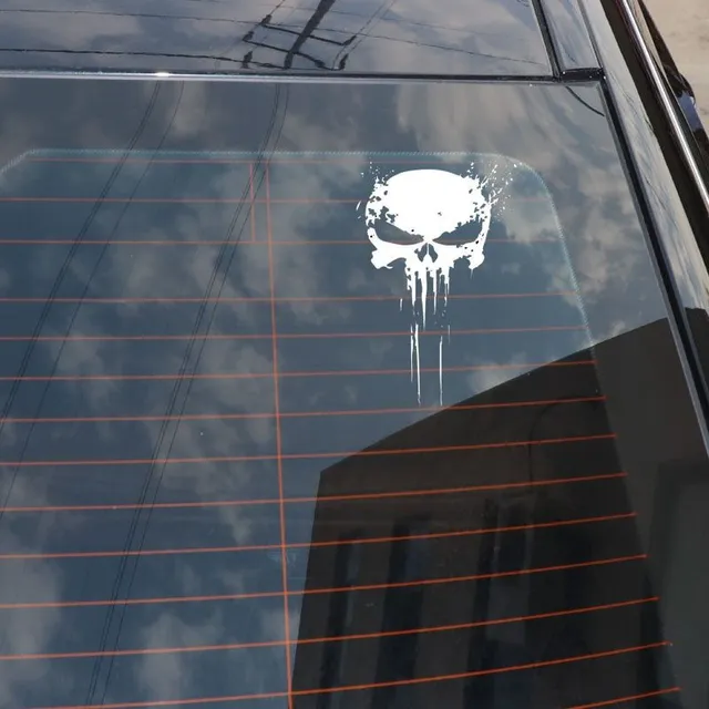 Luxusní samolepka na auto Punisher