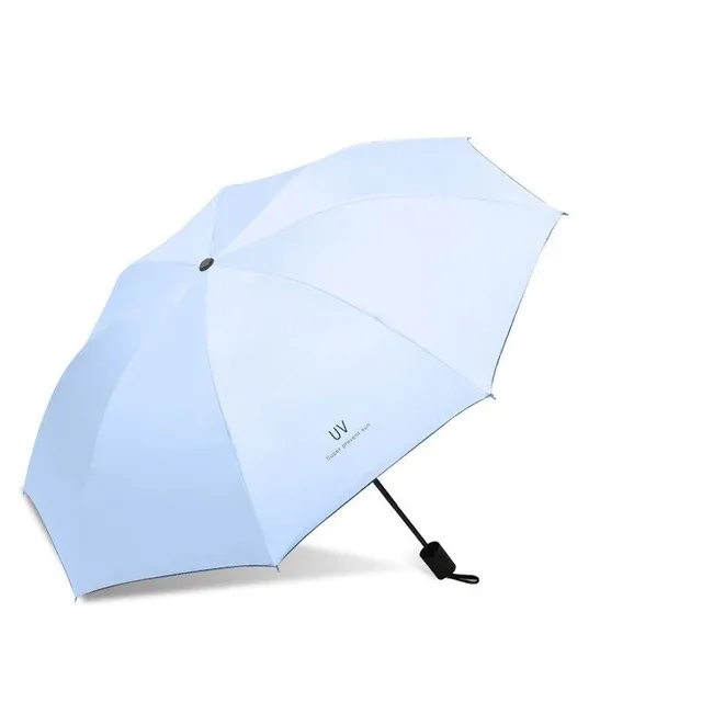 Umbrelă mare pliabilă anti-UV pentru bărbați și femei - rezistentă la vânt și ploaie - ușoară și portabilă
