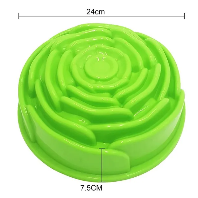 Oryginalna silikonowa forma do ciasto z pęsetą