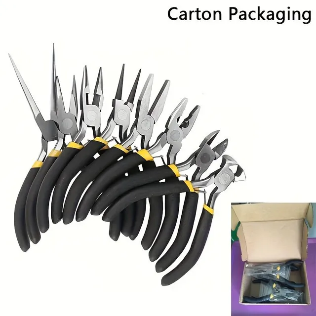 8 pcs Multifunction set with curved needles