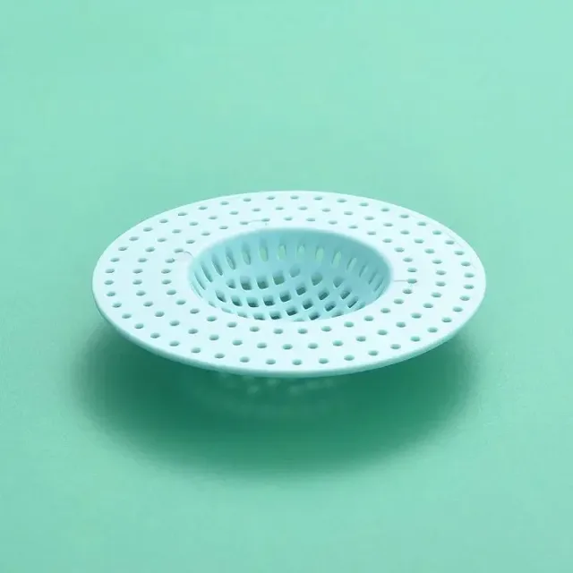 Practical silicone sieve into waste - captures all impurities and prevents clogged waste