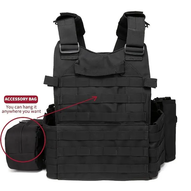 Tactical hunting vest: Ammo, Airsoft, Paintball - Maximum equipment