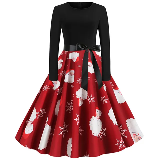 Elegant Christmas A-line Dress Eddison