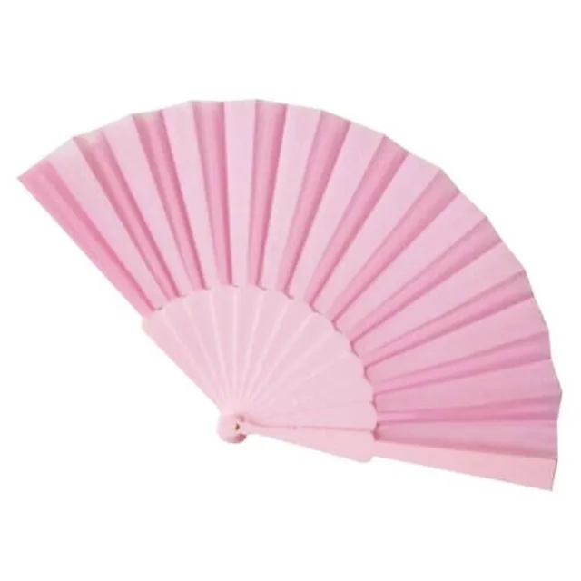 Folding fan for summer in different colours