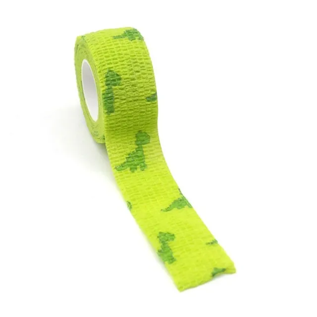 Praktyczny kolorowy samoprzylepny bandaż do leczenia zwierząt domowych