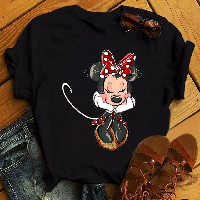 Women's modern T-shirt Mickey Mouse Burch