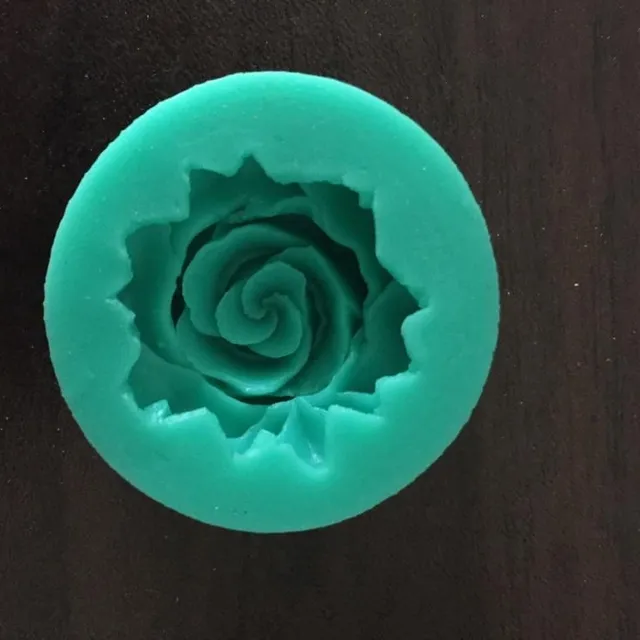 Silicone mould of rose