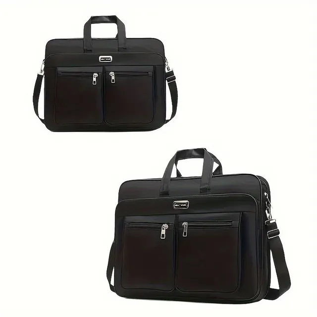 Men's laptop bag, fashionable shoulder bag, durable outdoor bag with extra large capacity, bag for short business trips