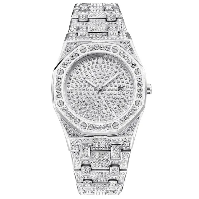 Luxurious men's sapphire watch TOPGRILLZ