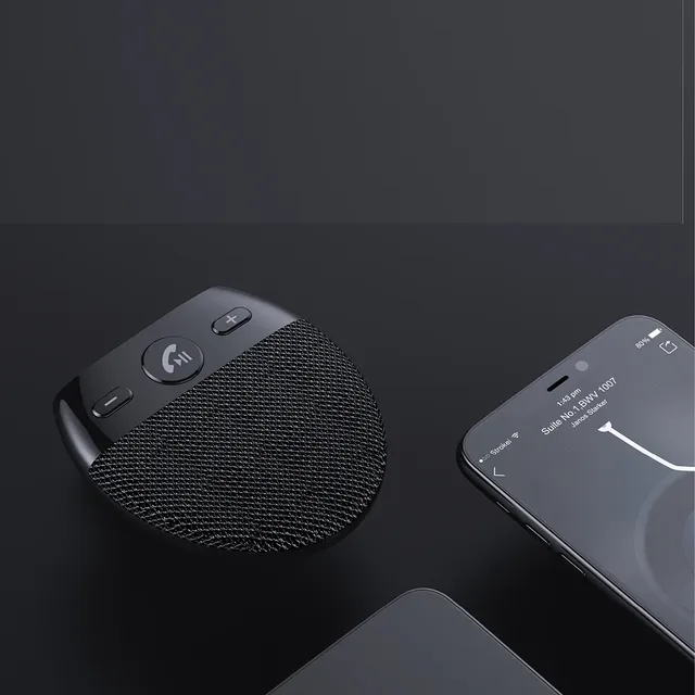 Wireless Bluetooth car speaker with handsfree and multipoint connection