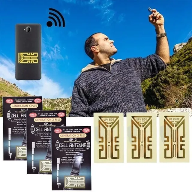 Signal amplifier for mobile phones