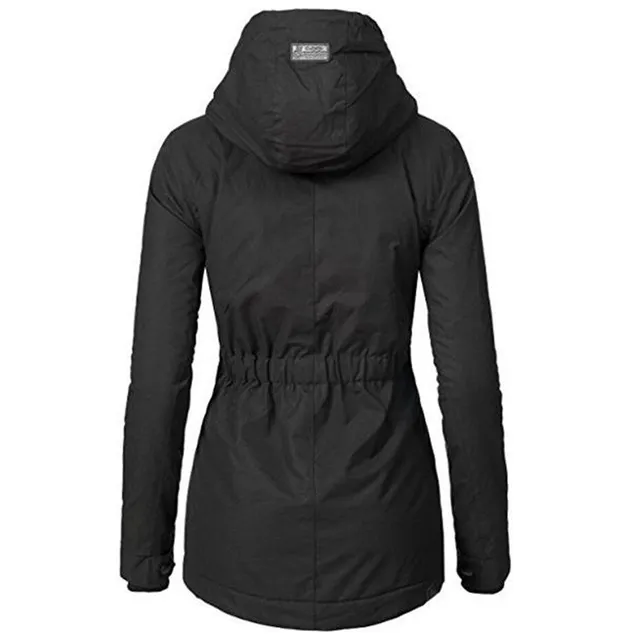 Magnifique manteau d'hiver chaud Nero