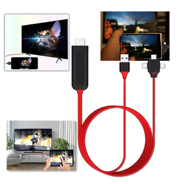 Adaptérový kábel HDMI pre telefóny a tablety