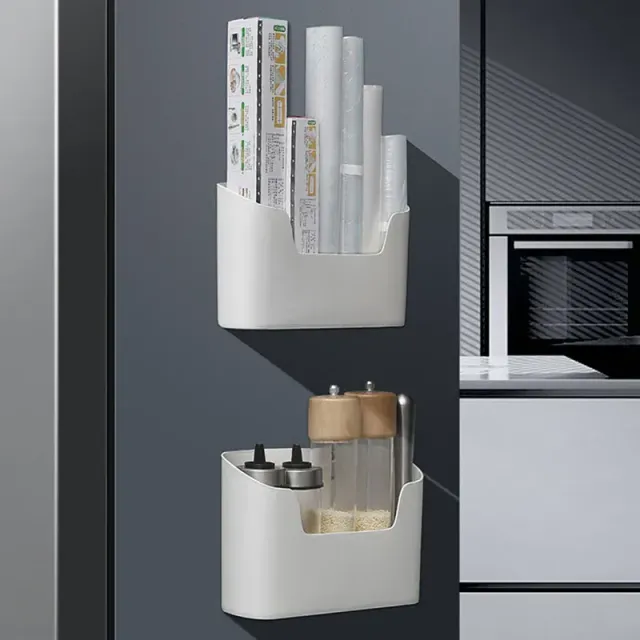 Kuchyňský nástěnný lepicí úložný regál multifunkční skříňka dveře