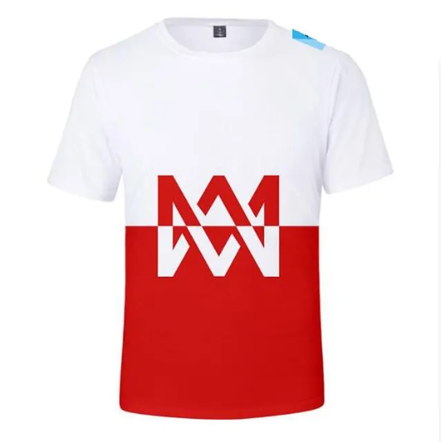 Moderné 3D tričko pre fanúšikov Marcusa Martinusa 017 XXS