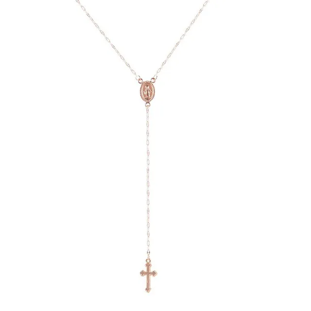 Ladies minimalist necklace - Rosary