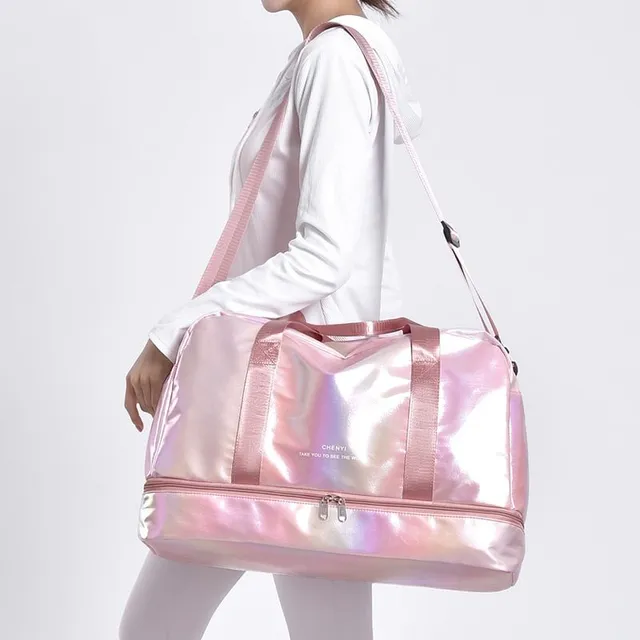 Stylish holographic women's sports bag Beau