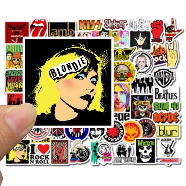 Stickers music 50 pcs