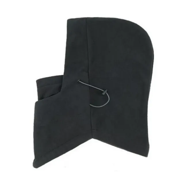 Polar fleece hood with hood informal cap heat heater