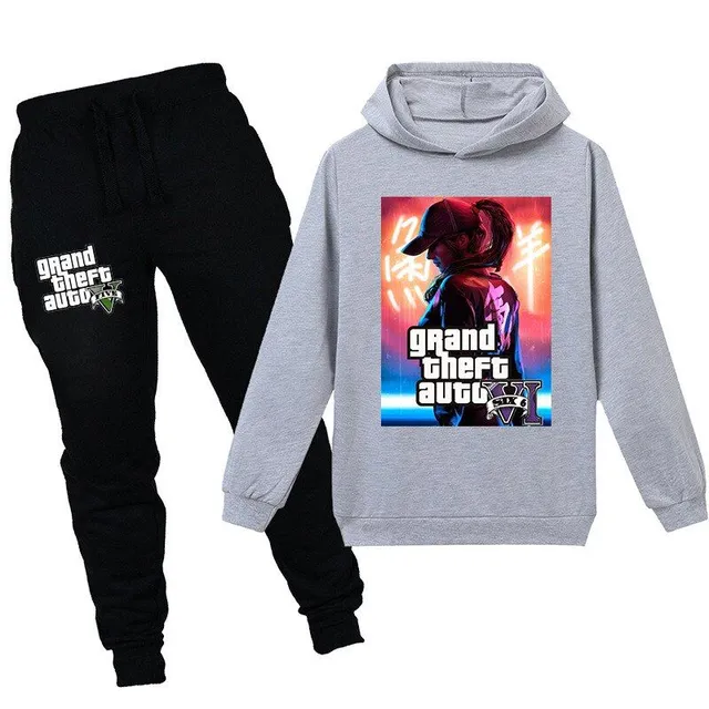 Kids tracksuit with GTA V print