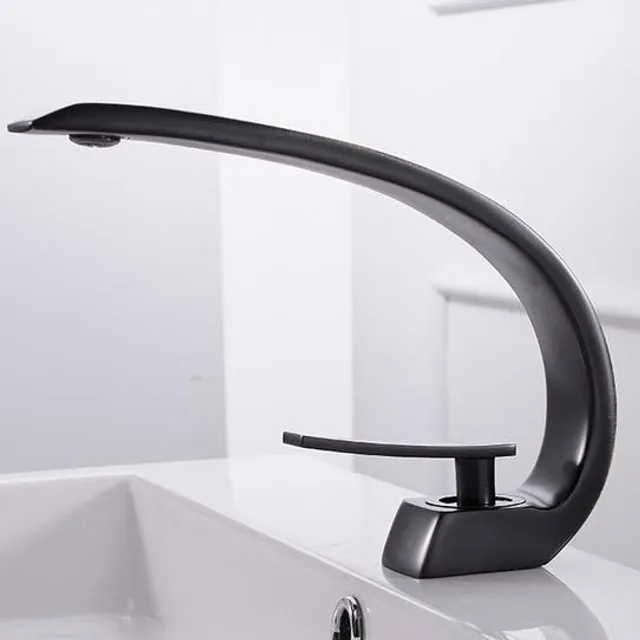 Modern Crane Single Handle Basin Faucet