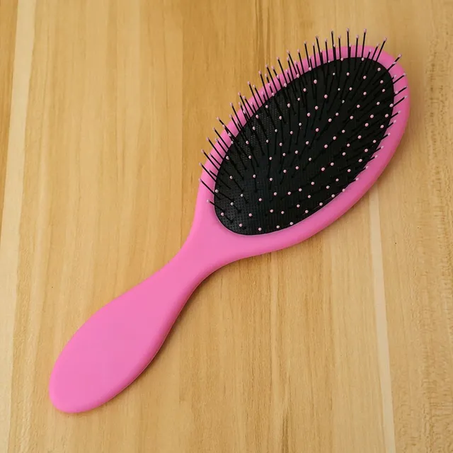 Colored hairbrush